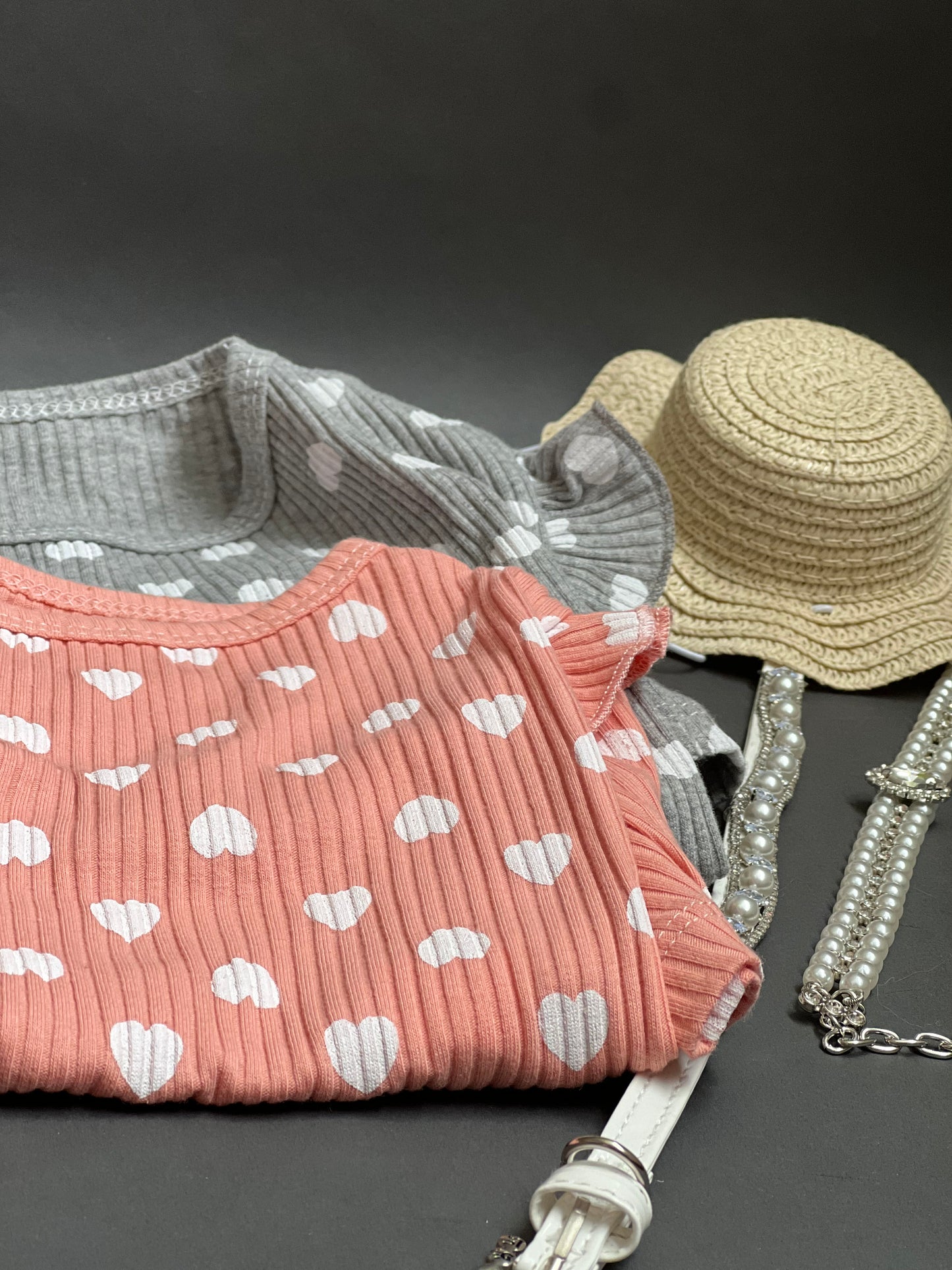 Blusa Corazones c/olán