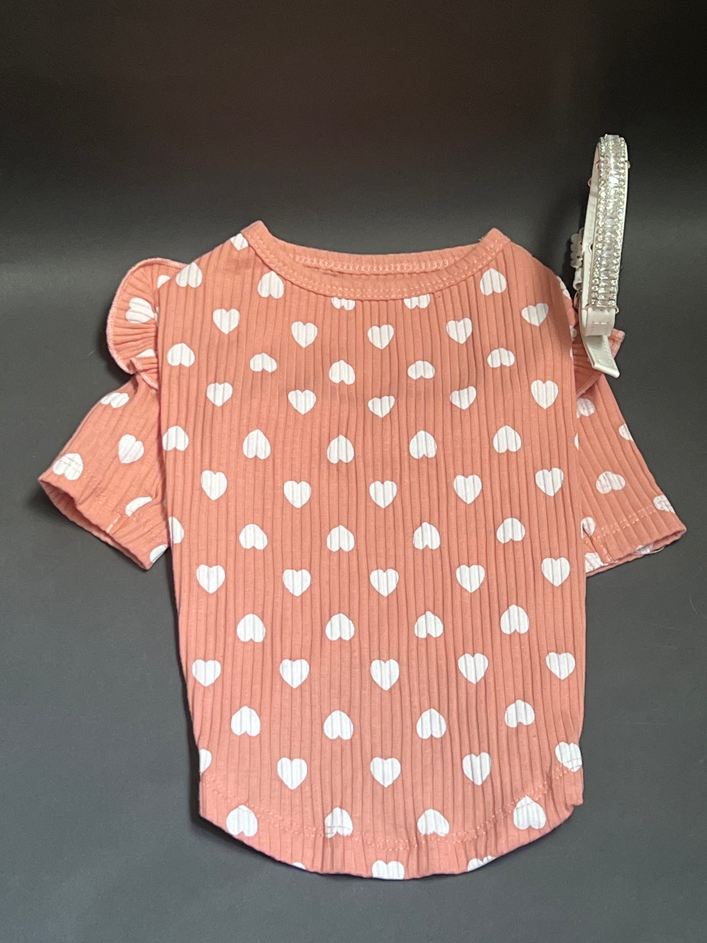Blusa Corazones c/olán
