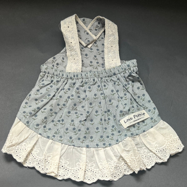 VESTIDO DE ALGODON PARA PERRO O GATO, LIGERO, FACIL DE USAR COMODO