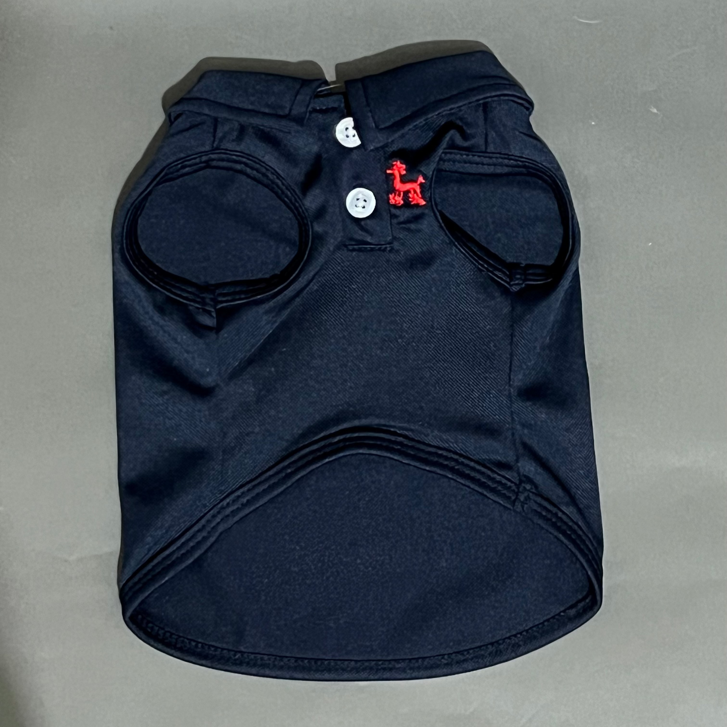 polo, sin manga, fresca, liviana, color azul marino