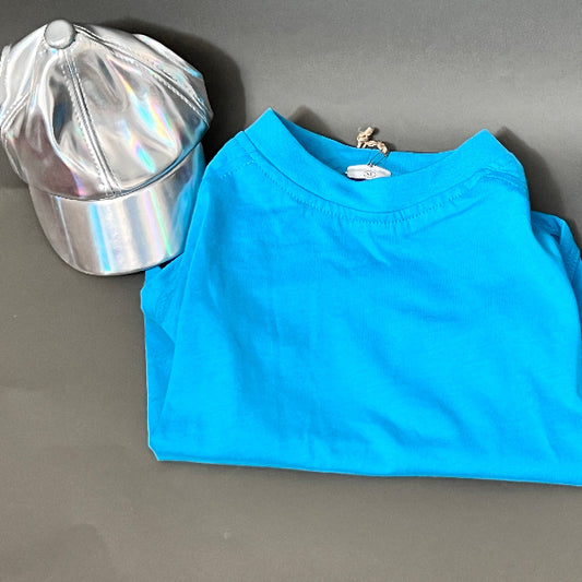 PLAYERA ALGODON MANGA CORTA CUELLO REDONDO FRESCA PARA RAZA PEQUEÑA 
