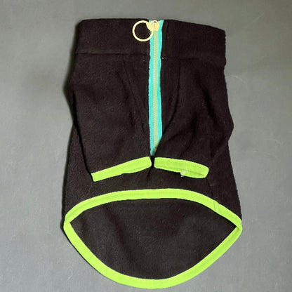 SUDADERA CON MEDIO CIERRE TELA POLAR, DELICIOSAS Y CALIENTITAS PARA RAZAS PEQUEÑAS Y GRANDES. 